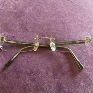 Vintage Chanel Rimless Eyeglasses